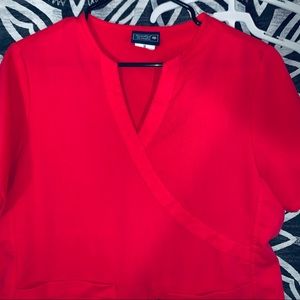 Sanibel Scrub Set Bright Red/pink